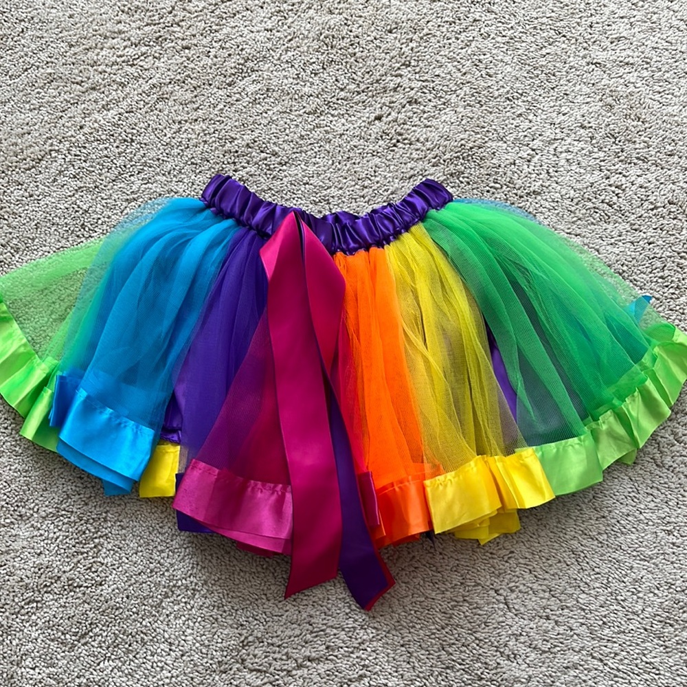Rainbow skirt